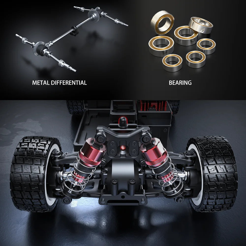 BEYONDSKYCE 1/14 Rc Drift Car 4WD High Speed Off Road