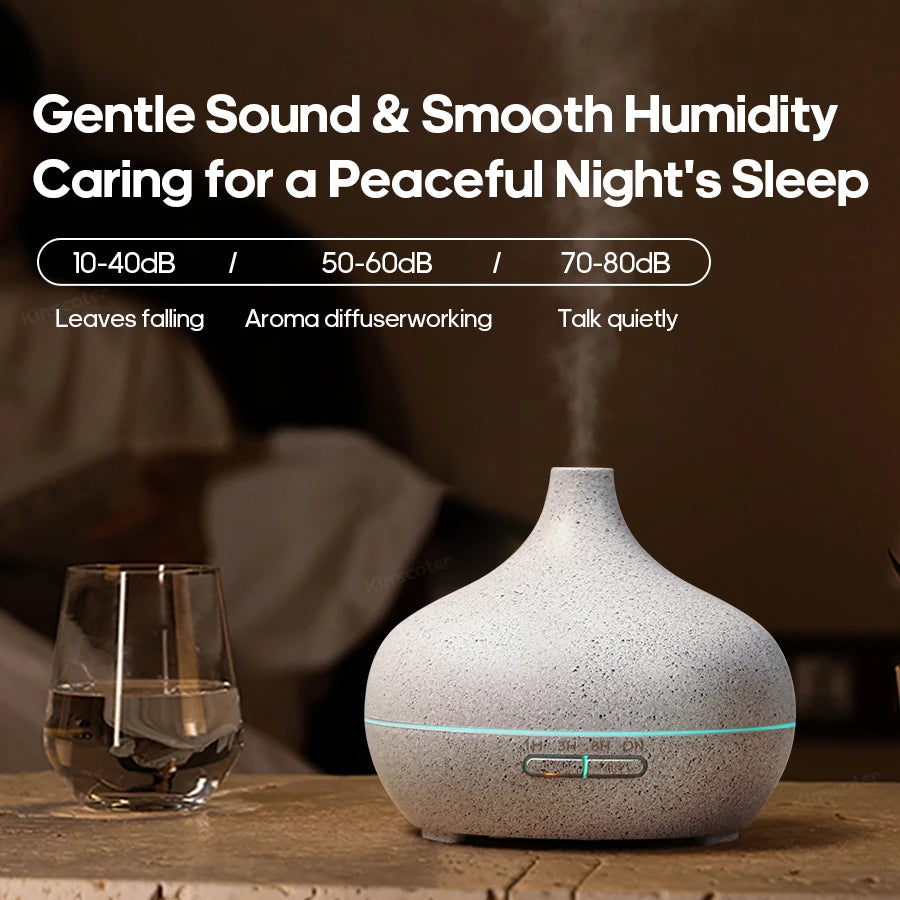 Kinscoter Wood Grain Aromatherapy Diffuser USB Humidifier