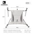 Waterproof UHMWPE Backpack Expansion Pouch Anti-Tear Adjustable External Storage Bag for Hiking Camping and Outdoor Adventures