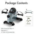 Mini Under Desk Pedal Exerciser Multi-Function LCD Display