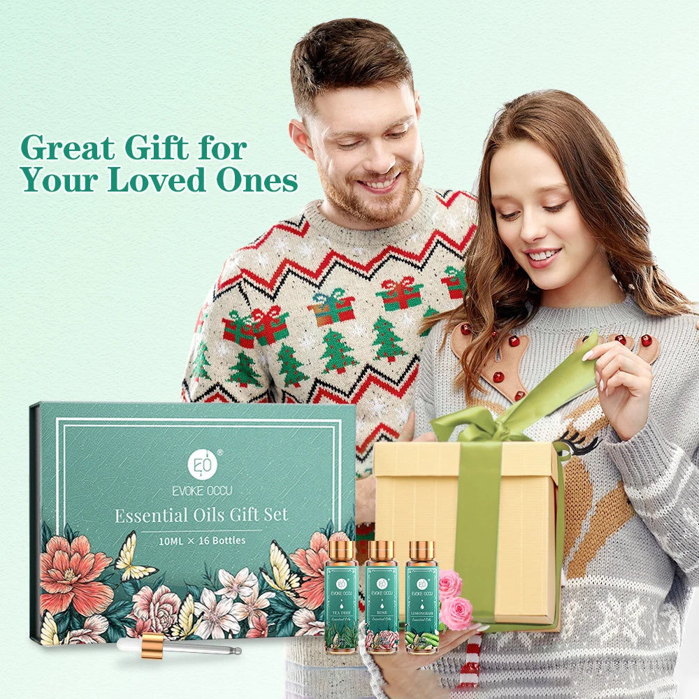 EVOKE OCCU Pure Essential Oils Set Fragrance Collection For Diffuser