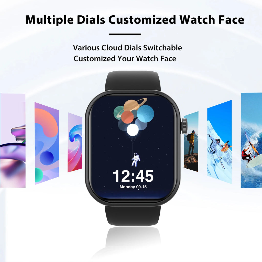 Hot Smartwatch Touch Screen Calls Reminders And Custom Watch Faces
