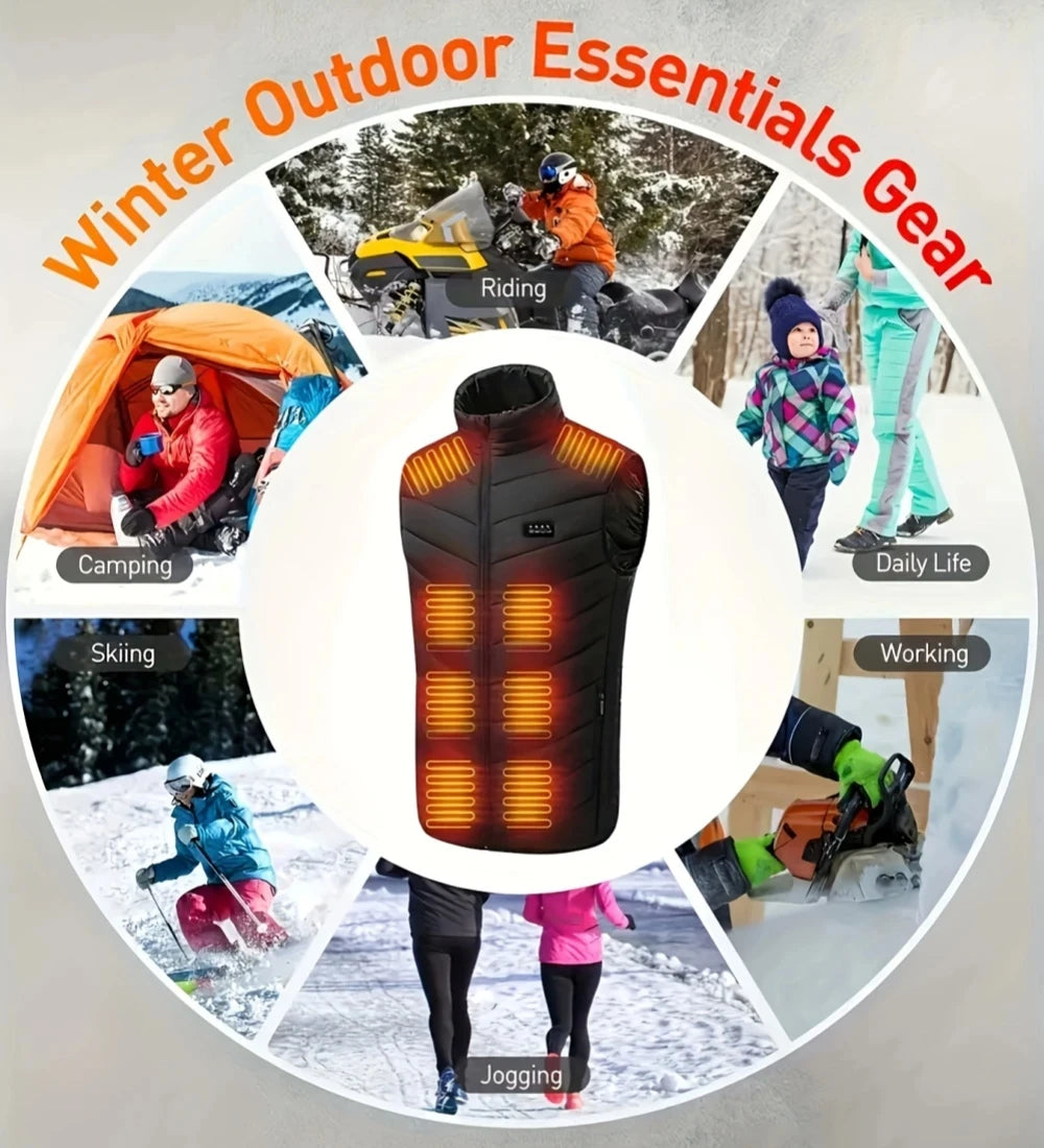 XIAOTREECN Heated Vest Jacket For Men And Women