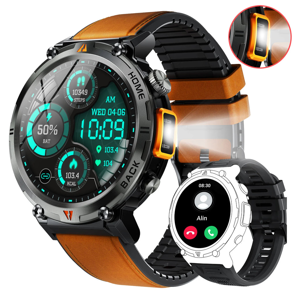 EIGIIS KE3 Smartwatch Bluetooth Call And Heart Rate Monitor