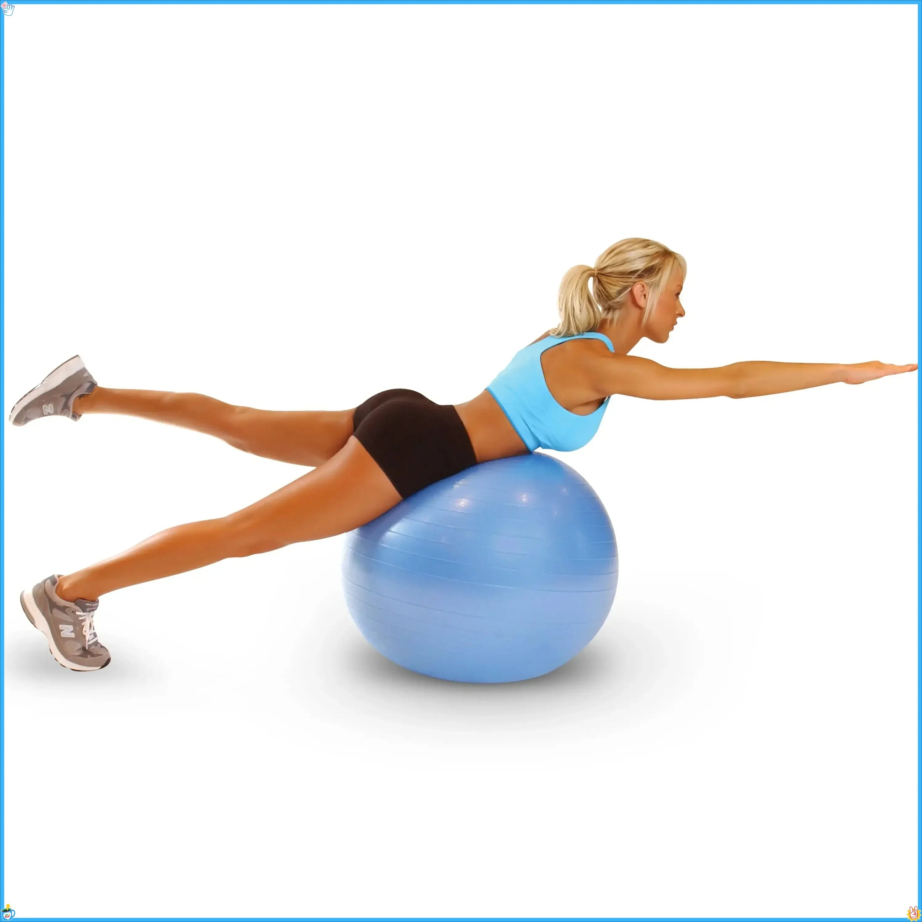 Explosion-Proof Stability Ball For Core And Balance Training